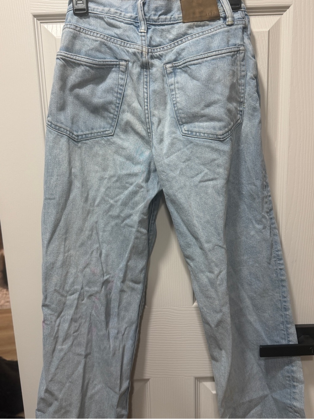 High-Rise Light Blue Denim Jeans - Picture 3 of 3